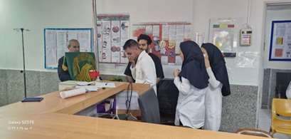 عیادت بیماران توسط خدام حرم در دهه کرامت